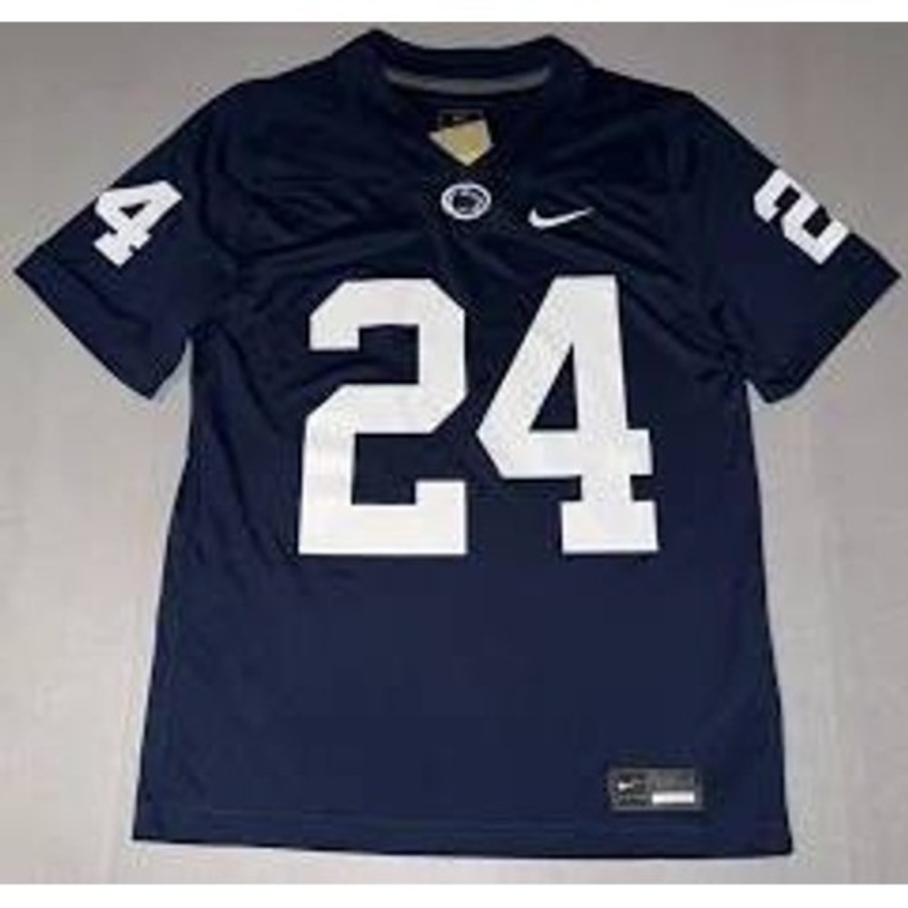 Nike Penn State Nittany Lions Football #24 NCAA Dri-Fit Official Game Jersey Med